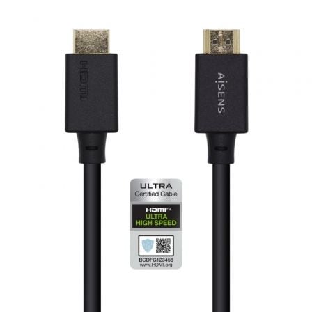 Cable HDMI 2.1 8K Aisens A150-0420/ HDMI Macho