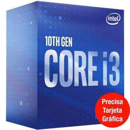 Procesador Intel Core i3-10100F 3.60GHz Socket 1200