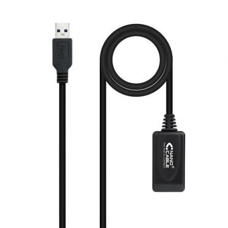 Cable Alargador USB 3.0 con Amplificador Nanocable 10.01.0311/ USB Macho