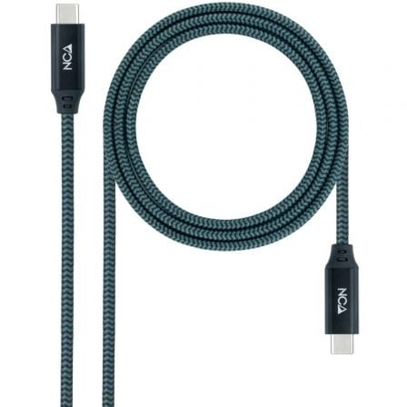 Cable USB 3.2 Nanocable 10.01.4301-L150-COMB/ USB Tipo-C Macho