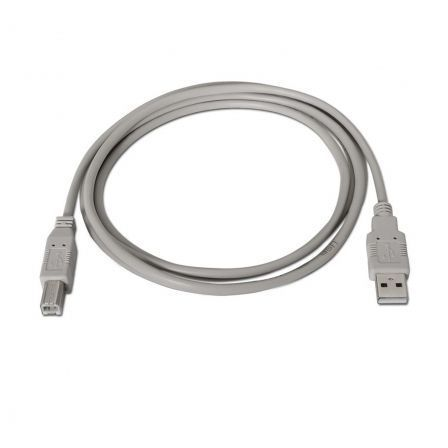 Cable USB 2.0 Impresora Nanocable 10.01.0103/ USB Tipo-B Macho