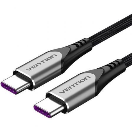 Cable USB 2.0 Tipo-C 5A 100W Vention TAEHF/ USB Tipo-C Macho