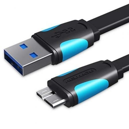 Cable USB 3.0 Vention VAS-A12-B025/ MicroUSB Macho