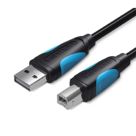 Cable USB 2.0 Impresora Vention VAS-A16-B150/ USB Tipo-B Macho