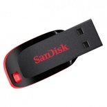 Pendrive 128GB SanDisk Cruzer Blade USB 2.0