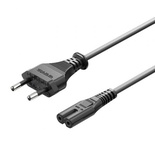 Cable Alimentación Forma 8 Vention ZCLBAC/ CEE7/16 Macho