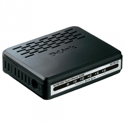 Switch D-Link GO-SW-5G 5 Puertos/ RJ-45 10/100/1000