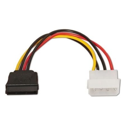 Cable Alimentación SATA Aisens A131-0158/ Molex 4 PIN Macho