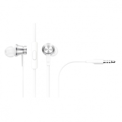 Auriculares Intrauditivos Xiaomi Mi In Ear Basic/ con Micrófono/ Jack 3.5/ Plateados