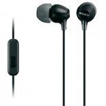 Auriculares Intrauditivos Sony MDR-EX15AP/ con Micrófono/ Jack 3.5/ Negros