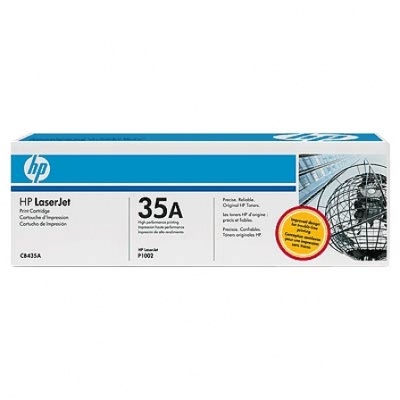 Tóner Original HP nº35A/ Negro