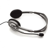 Auriculares Logitech H110/ con Micrófono/ Jack 3.5/ Plateados