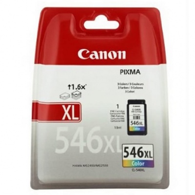 Cartucho de Tinta Original Canon CL-546XL Alta Capacidad/ Tricolor