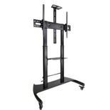 Soporte de Suelo con Ruedas Inclinable/ Nivelable TooQ FS20404HM-B para TV de 60-100'/ hasta 100kg