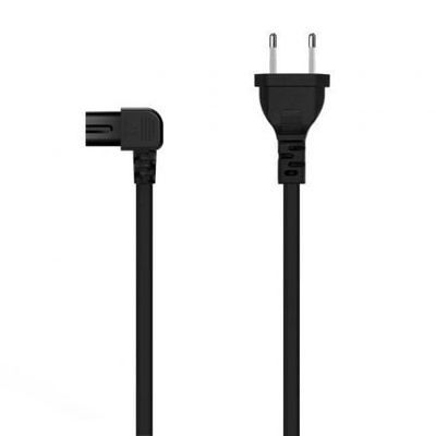 Cable Alimentación Forma 8 Aisens A132-0599/ CEE7/16 Macho