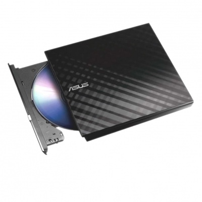Grabadora Externa CD/DVD Asus SDRW-08D2S-U Lite/ Negra