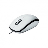 Ratón Logitech B100/ Hasta 800 DPI/ Blanco