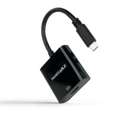 Conversor Nanocable 10.16.4102-BK/ USB Tipo-C Macho