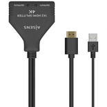 Cable Duplicador HDMI 4K Aisens A123-0654/ 2x HDMI Hembra