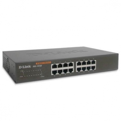 Switch D-Link DGS-1016D 16 Puertos/ RJ-45 Gigabit 10/100/1000