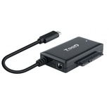 Adaptador para Discos Duros 2.5'/3.5' TooQ TQHDA-02C/ USB Tipo-C Macho