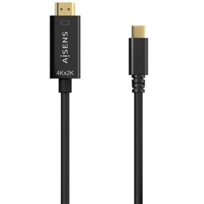 Cable Conversor HDMI 4K Aisens A109-0624/ USB Tipo-C Macho