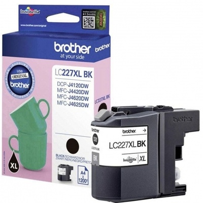 Cartucho de Tinta Original Brother LC-227 XL Alta Capacidad/ Negro