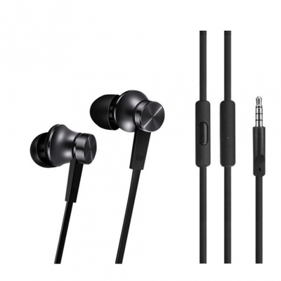 Auriculares Intrauditivos Xiaomi Mi In Ear Basic/ con Micrófono/ Jack 3.5/ Negros