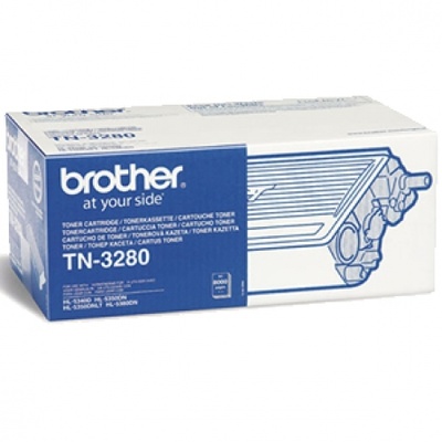 Tóner Original Brother TN-3280 Alta Capacidad/ Negro