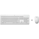 Teclado y Ratón Inalámbricos HP 230/ Blancos