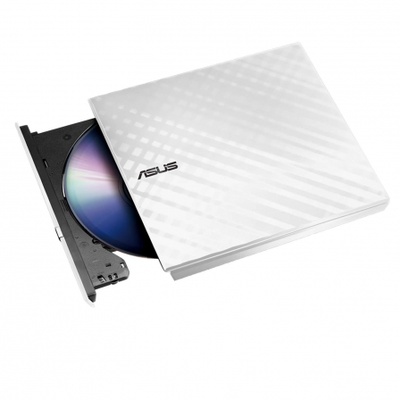 Grabadora Externa CD/DVD Asus SDRW-08DS2S-U Lite/ Blanco