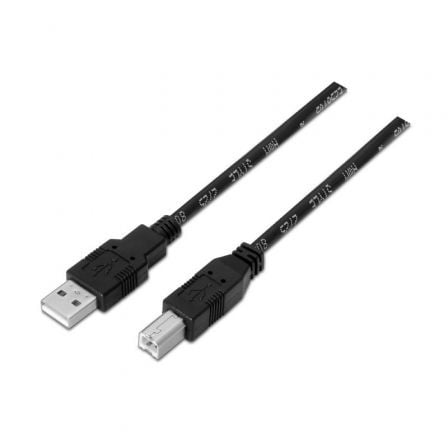 Cable USB 2.0 Impresora Aisens A101-0005/ USB Macho