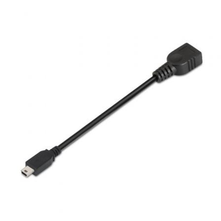 Cable USB 2.0 Aisens A101-0033/ USB Mini Macho
