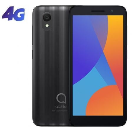Smartphone Alcatel 1 2021 1GB/ 8GB/ 5'/ Negro Volcán