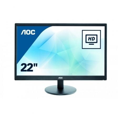 Monitor AOC E2270SWN 21.5'/ Full HD/ Negro