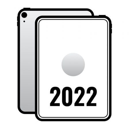 Apple iPad 10.9 2022 10th WiFi/ A14 Bionic/ 256GB/ Plata