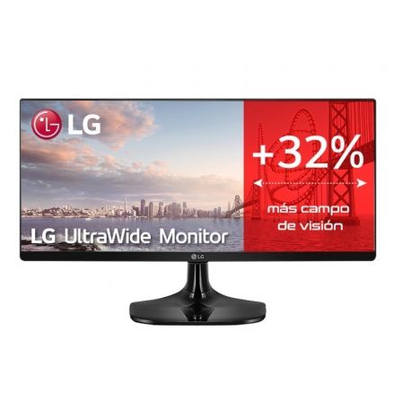 Monitor Gaming Ultrapanorámico LG 25UM58-P 25'/ WFHD/ Negro