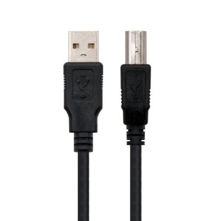 Cable USB 2.0 Impresora Nanocable 10.01.0102/ USB Macho
