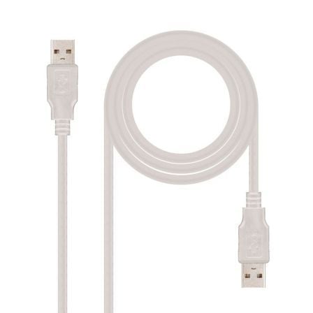 Cable USB 2.0 Nanocable 10.01.0302/ USB Macho