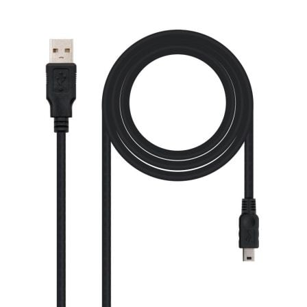 Cable USB 2.0 Nanocable 10.01.0400/ USB Macho