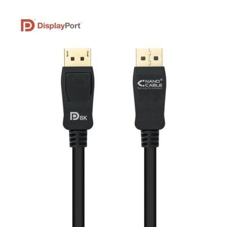 Cable DisplayPort 1.4 8K Nanocable 10.15.2502/ DisplayPort Macho