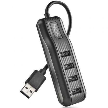 Hub USB NGS PORT2.0/ 4 Puertos USB 2.0