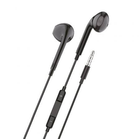 Auriculares Intrauditivos Tech One Tech earTECH TEC1002/ con Micrófono/ Jack 3.5/ Negros