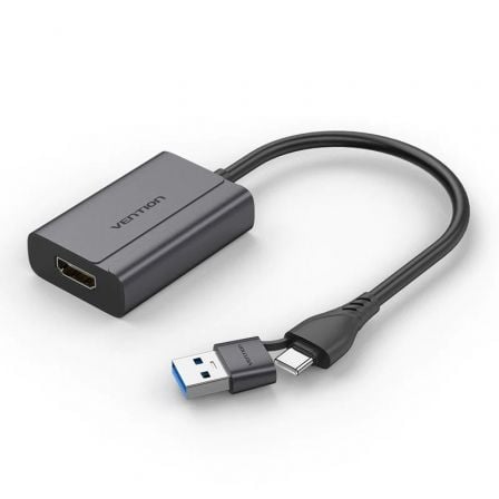 Adaptador Vention ACYHB/ USB Tipo-C Macho/ USB Macho