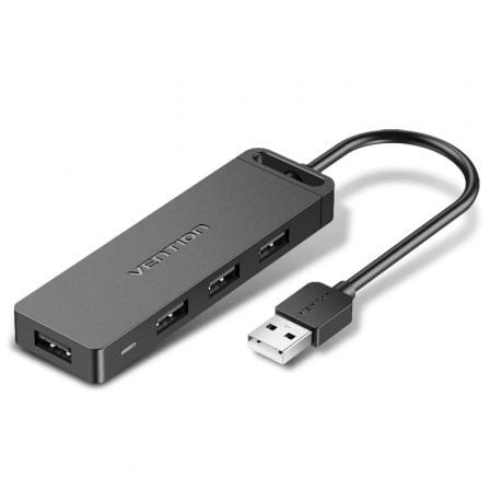 Hub USB 2.0 Vention CHMBB/ 4xUSB/ 15cm